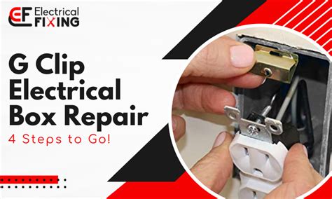 electrical box clip|electrical box repair clips.